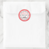 クリスマスカスタムワークショップ ラウンドシール (バッグ)