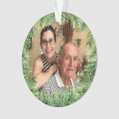 クリスマスカスタム写真 オーナメント (正面)