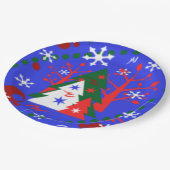 クリスマスカスタム紙デザイナープレート – ギフト ペーパープレート (アングル)