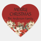 クリスマスカスタム ハートシール (正面)