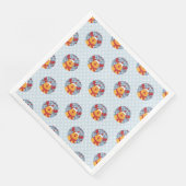 クリスマスカッコいいトナカイ紙ナプキン (コーナー)