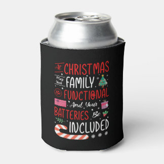 クリスマスカッコいいホリデーユーモアおもしろいクリスマス 缶クーラー