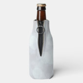 クリスマスカッコいいラマ |ジョイタイポグラフィ ボトルクーラー (ボトル裏面)