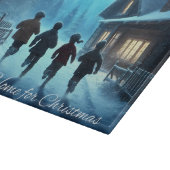 クリスマスカッティングボードを買いに帰る カッティングボード (角)