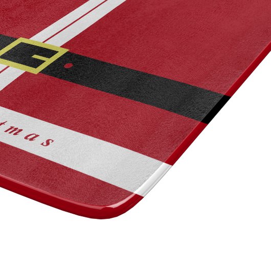 クリスマスカッティングボードギフトサンタクロースデザイン カッティングボード (角)