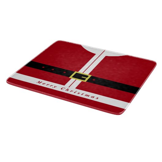 クリスマスカッティングボードギフトサンタクロースデザイン カッティングボード (角)