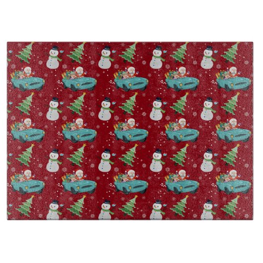 クリスマスカッティングボード カッティングボード (正面)