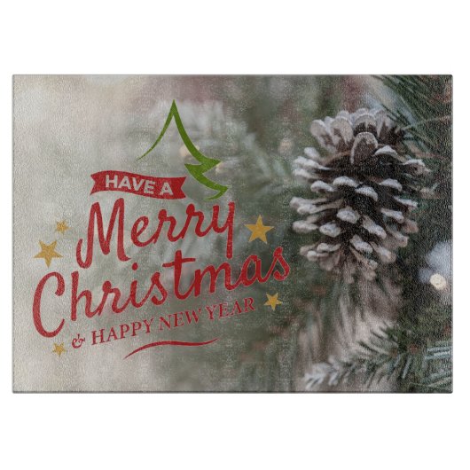 クリスマスカッティングボード カッティングボード (正面)