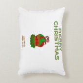 クリスマスカップケーキアクセント枕 アクセントクッション (正面(垂直))