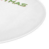 クリスマスカップケーキガラス切断板30.4 cm カッティングボード (角)