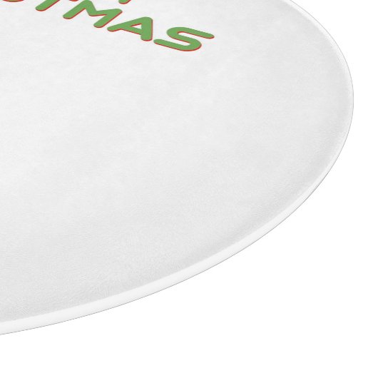 クリスマスカップケーキガラス切断板30.4 cm カッティングボード (角)