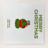 クリスマスカップケーキパズル(50.8 cm x 50.8 cm) ジグソーパズル (横)