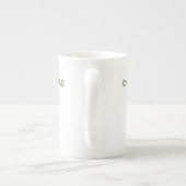 クリスマスカップケーキボーン中国マグカップ ボーンチャイナマグカップ (裏面)