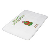 クリスマスカップケーキ大浴場マット バスマット (アングル)