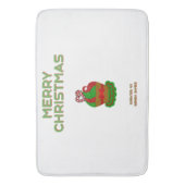 クリスマスカップケーキ大浴場マット バスマット (正面縦)