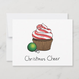 クリスマスカップケーキ シーズンカード