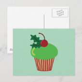 クリスマスカップケーキ シーズンポストカード (正面/裏面)