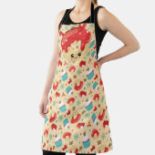 クリスマスカップケーキ&ドーナツ エプロン (インサイチュ)