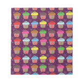 クリスマスカップケーキ ノートパッド (正面)