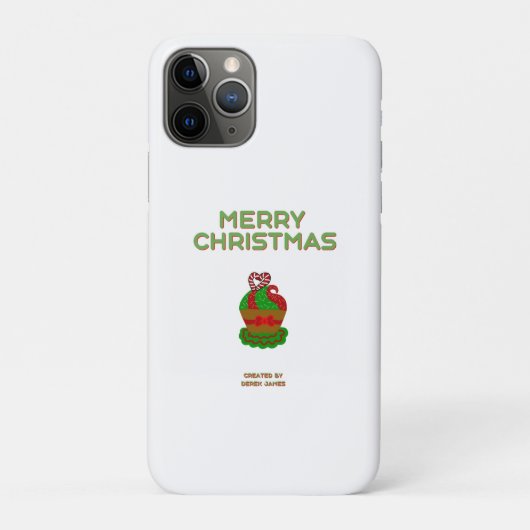 クリスマスカップケーキApple iPhone 11 Proケース Case-Mate iPhoneケース (裏)