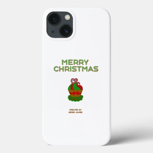 クリスマスカップケーキApple iPhone 13ケース Case-Mate iPhoneケース (裏面)