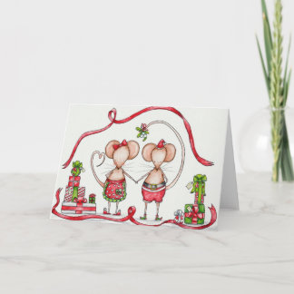 クリスマスカップル シーズンカード