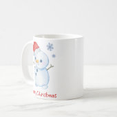 クリスマスカップ1 コーヒーマグカップ (正面左)