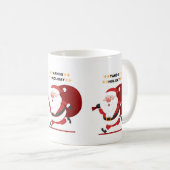クリスマスカップ コーヒーマグカップ (正面右)