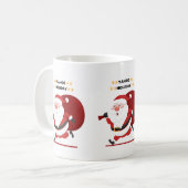 クリスマスカップ コーヒーマグカップ (正面左)