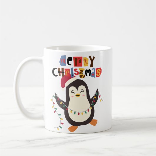 クリスマスカップ 7 コーヒーマグカップ (左)