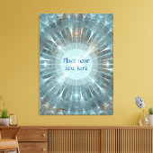 クリスマスカテドラルウィンドウ キャンバスプリント (インサイチュ (リビング))