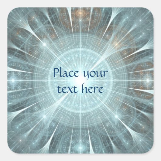 クリスマスカテドラルウィンドウ スクエアシール (正面)