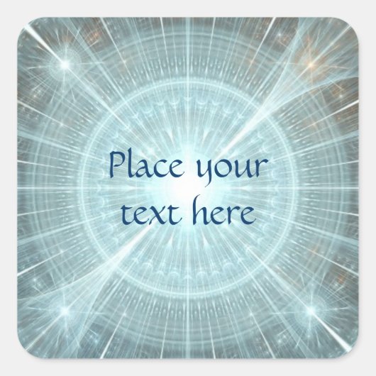 クリスマスカテドラルウィンドウ スクエアシール (正面)