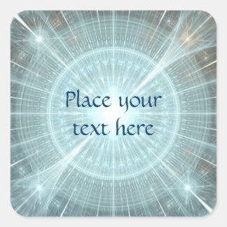 クリスマスカテドラルウィンドウ スクエアシール