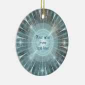 クリスマスカテドラルウィンドウ セラミックオーナメント (右)