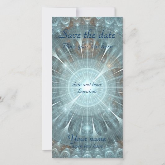 クリスマスカテドラルウィンドウ セーブザデート (正面)