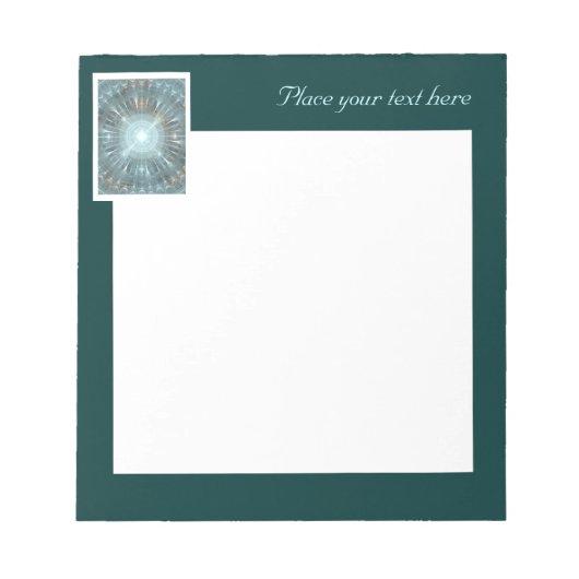 クリスマスカテドラルウィンドウ ノートパッド (正面)