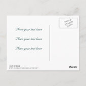 クリスマスカテドラルウィンドウ ポストカード (裏面)