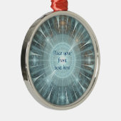 クリスマスカテドラルウィンドウ メタルオーナメント (右)