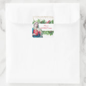 クリスマスカトリックヴァージンマリア宗教 スクエアシール (バッグ)