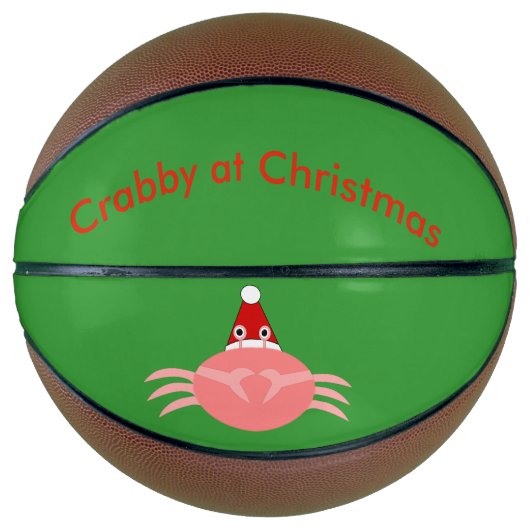 クリスマスカニのバスケットボール バスケットボール (正面)