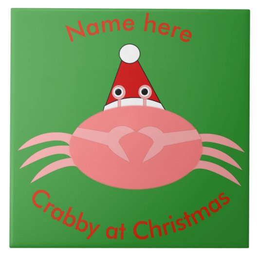 クリスマスカニカスタムのタイル タイル (正面)