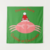 クリスマスカニカスタムタペストリー タペストリー (正面)