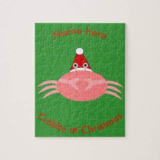 クリスマスカニカスタムパズル ジグソーパズル (縦)