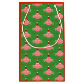 クリスマスカニカスタム抱き枕 スモールペーパーバッグ (裏面)