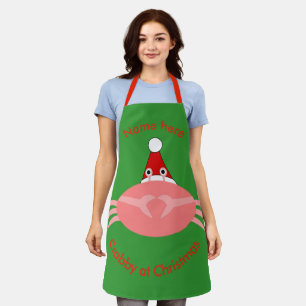クリスマスカニカスタム エプロン