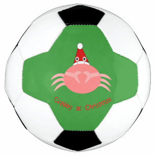 クリスマスカニサッカーボール サッカーボール