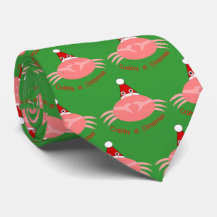 クリスマスカニネクタイ ネクタイ