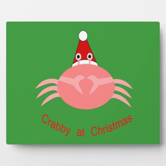 クリスマスカニプラーク フォトプラーク (正面)