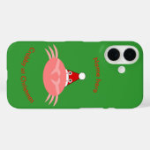 クリスマスカニ オーダーカスタム Case-Mate iPhoneケース (裏面 (横))